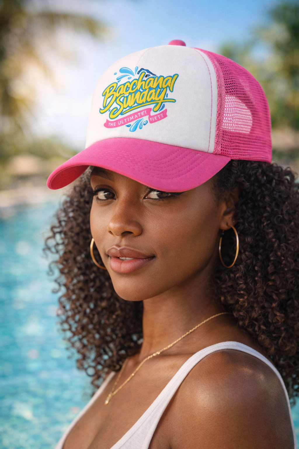 Bachanal Sunday Trucker Hat