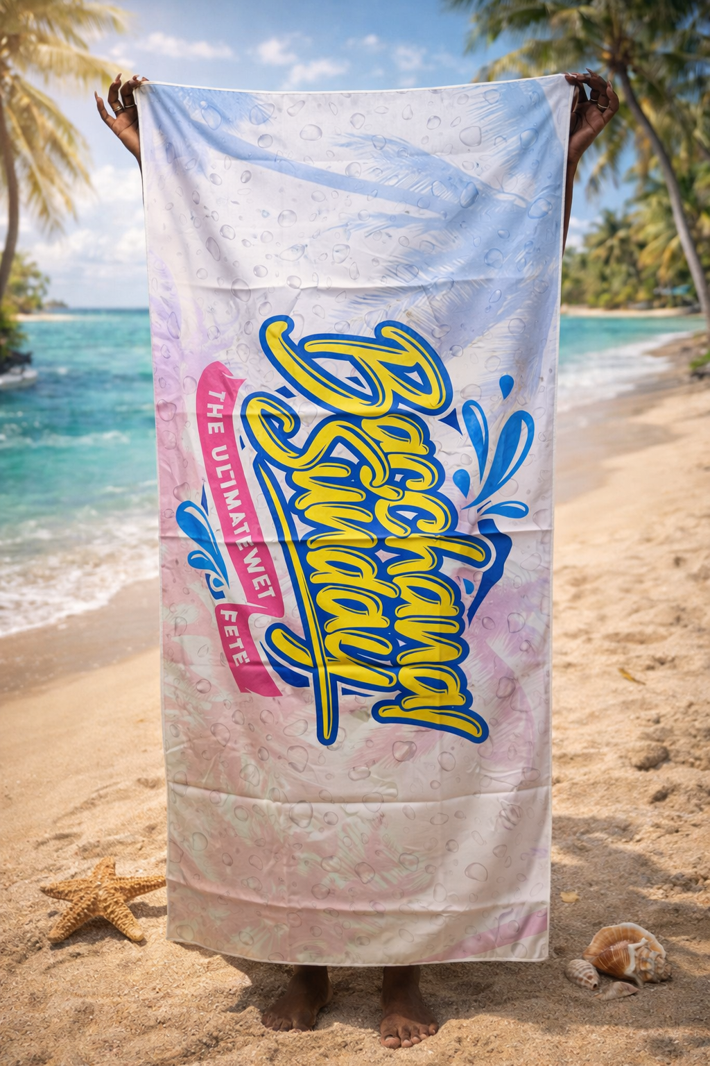 Bachanal Sunday Microfiber Towel