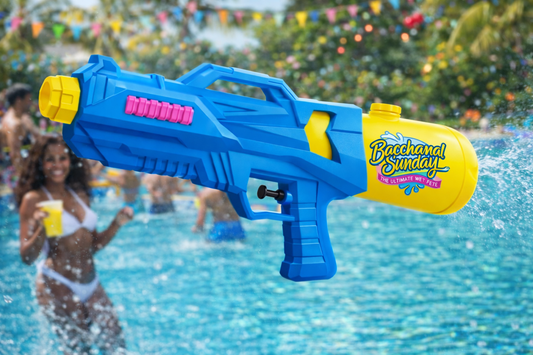 Bachanal Sunday Blue Water Gun