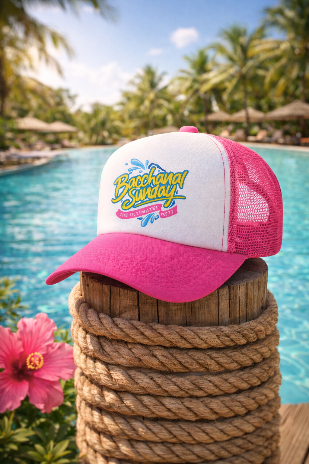 Bachanal Sunday Trucker Hat