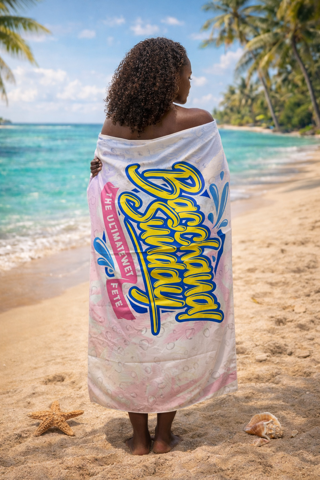 Bachanal Sunday Microfiber Towel
